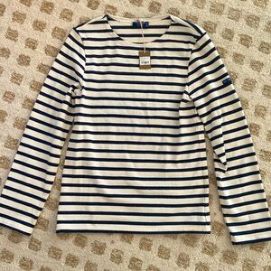 NWT Saint James long sleeve striped shirt